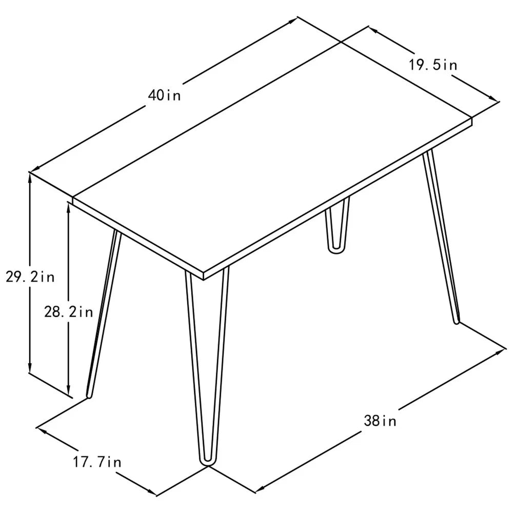 White Table Computer Desks Retro Computer Desk Furniture Office Accessories for Desk Pliante Reading Gaming Room Study Laptop