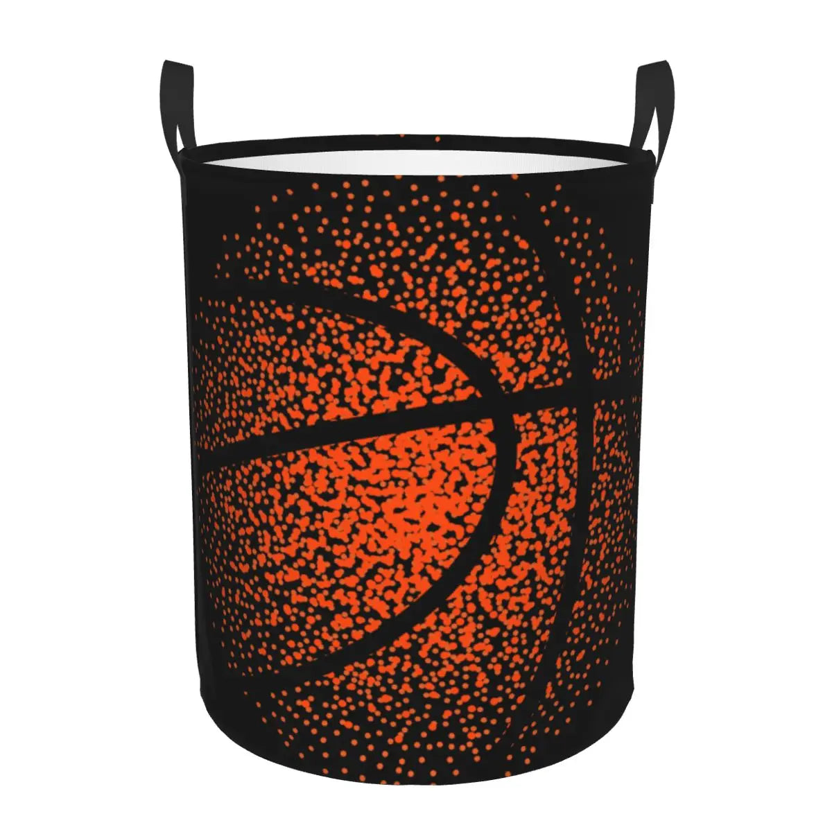 Basket de linge pliant Potball de basket-ball rond de rangement