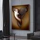Metal Figure Statue Posters Print Romantic Abstract Lovers Canvas Paintings Wall Art Pictures for Room Home Decoration