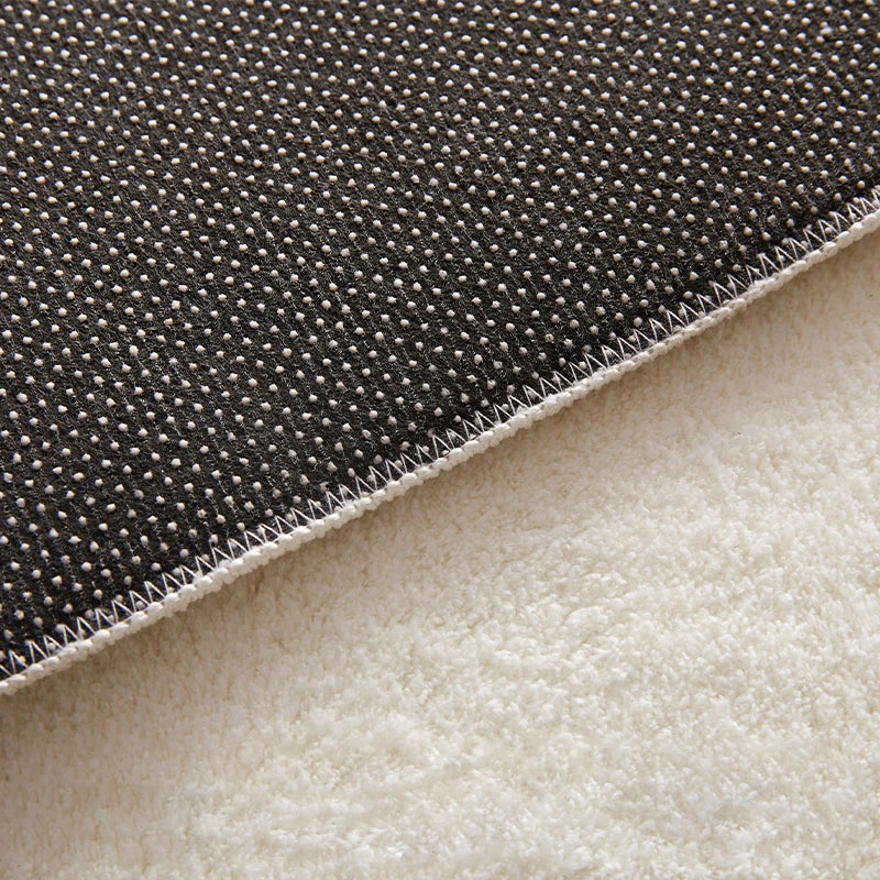 Tapis de chevet de chambre de lit de luxe clair