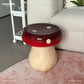 Creative Shoe Changing Stool Fun Circular Mushroom Stools Living Room Sofa Stool Mobile Space Saving Small Footstool Furniture