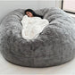 Giant Fur Bean Bag Chair Cover for Kids Adults,Living Room Furniture Big Round Soft Fluffy Faux Fur Beanbag Lazy Sofa Bed Cover