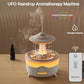 UFO Wassertropfen -Luftbefeuchter Regenwolke Luftbefeuchter Aromatherapie ätherische Öle Aroma Diffusor USB -Ladung 7 Farbnebelmacher
