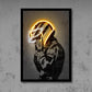 Ayrton Senna Neon Racing Suit Póster impreso Graffiti Modern F1 Arte de pared Pintura Imagen retro para la decoración de la sala de estar