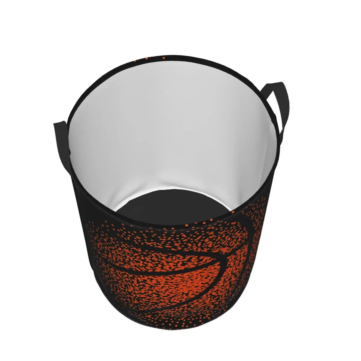 Basket de linge pliant Potball de basket-ball rond de rangement