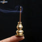 New Portable Alloy Copper Incense Holder Can Be Fixed Incense Sticks And Coil Burner Censer High Incense Plug