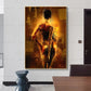 Sexy Woman Posters Graffiti Art African Beauty Nude Painting Canvas Prints Decorative Cuadros Wall Art Pictures for Living Room