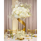 5/10PCS Gold Flower Road Lead Metal Wedding Table Centerpieces Flower Stand Flower Vase Event Party Home Hotel Decoration