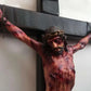 20 cm/30 cm Resin Gesù Cross Statue Crocifisso Crocifisso Cross Decorazione per la casa Decorazione Chiesa Decorazione da parete per feste