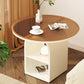 Small Mobile Table Coffee Desk Coffee Corner Mini Table Round Sofa Floor Low Table Basse Pour Salon Living Room Furniture