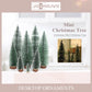 Mini Christmas Tree 10/15/20/25cm/cm/35/40cm Pine Needle Decoration Christmas Tree Ornaments Festival Supplies