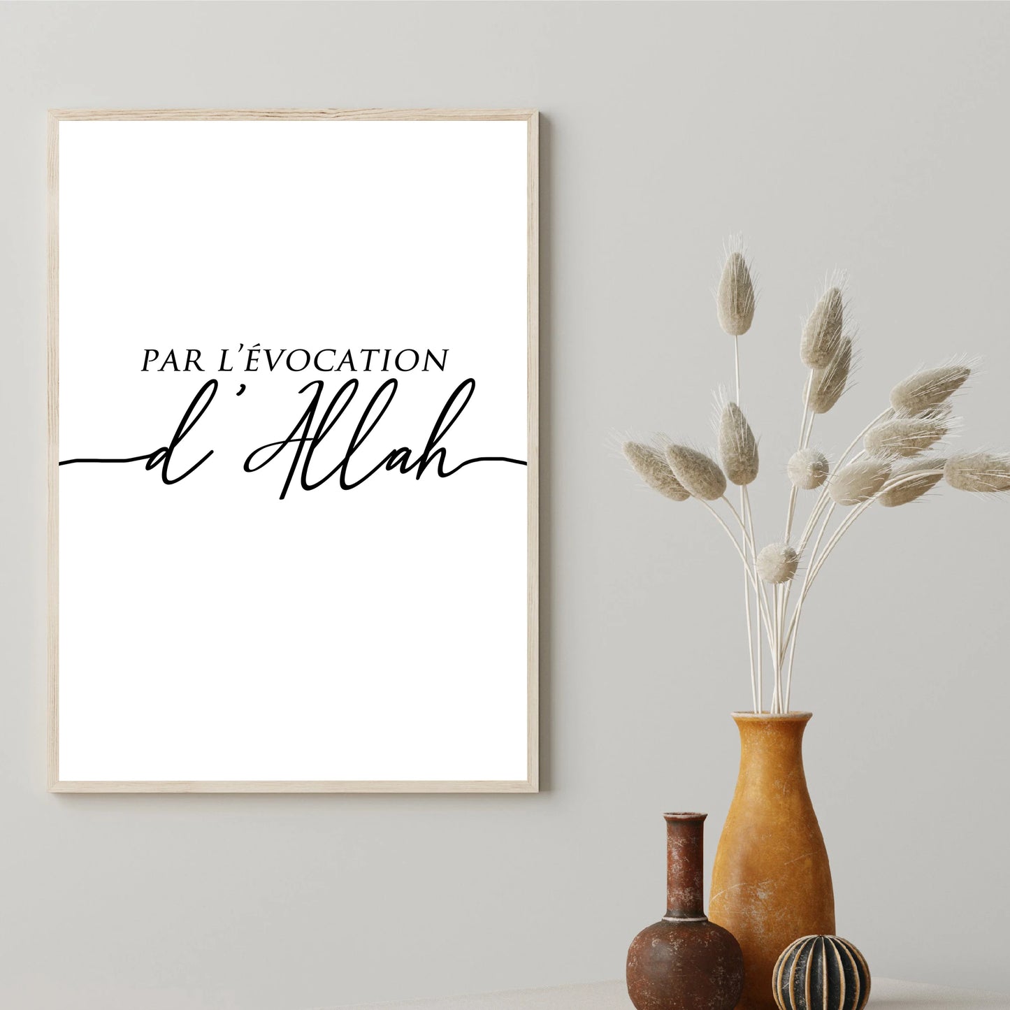 Cita minimalista Póster Blanco blanco Impresión Pintura positiva Pintura de lienzo del Islam Nordic para vivir en la habitación Decoración