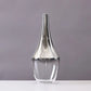 Vaso de vidro gradiente de prata secagem de vaso nórdico decoração de decoração de flores de flor decoração de panela de natal decoração doméstica decoração