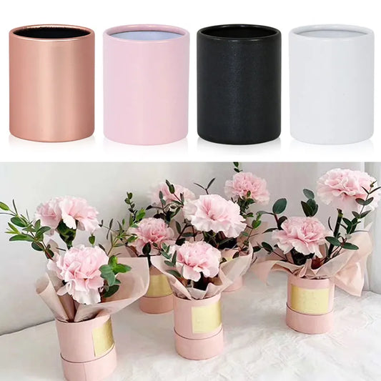 4 pezzi mini floreale bestiame portatile rotonde bouquet bouquet bouquet bouquet bouquet bouquet tavolo decorazione tavolo da tavolo fai da te confezionamento