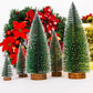 Mini Christmas Tree 10/15/20/25cm/cm/35/40cm Pine Needle Decoration Christmas Tree Ornaments Festival Supplies